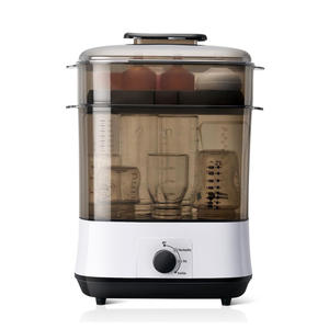 Botol uap bayi, 2 dalam 1 botol Steamer dan pengering, mudah satu tombol kontrol pengering botol uap elektrik untuk botol bayi - Product Image 1