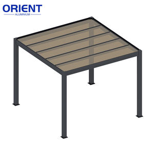 Véranda en aluminium au design tendance, <span class=keywords><strong>prix</strong></span> raisonnable, économique, imperméable, étanche, isolation thermique, <span class=keywords><strong>solarium</strong></span> de jardin - Product Image 1