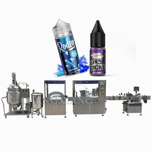 2000 BPH automatic 10ml 15ml 30ml 60ml plastic bottle liquid filling machine