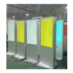 Écran tactile publicitaire LCD <span class=keywords><strong>vertical</strong></span> <span class=keywords><strong>double</strong></span> face 43 55 65 pouces, panneau IPS 2K 4K, support au sol NFC, signalisation numérique à <span class=keywords><strong>double</strong></span> écran - Product Image 3