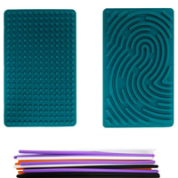 Planche d'activités sensorielles en silicone pour enfants, garçons et filles de 5 à 7 ans, jouets anti-stress de qualité alimentaire pour l'autisme et le TDAH