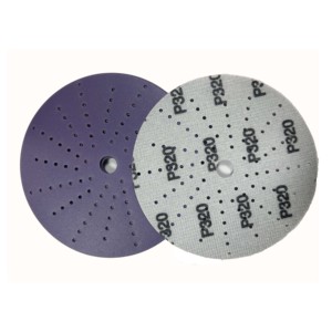 Papier abrasif P240 Disque abrasif en céramique violette 115mm 4.5 pouces Crochet et boucle Papier abrasif Disques abrasifs pour automobile - Product Image 3