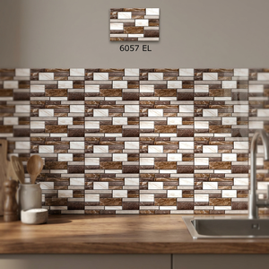 Azulejos de pared de elevación de edificio de 250x375 totalmente decorativos de primer grado acabado brillante 25x37,5 cerámica Exterior pasillo exterior Baño - Product Image 5