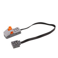 Ensemble de blocs de construction techniques Power Functions, 4 canaux, télécommande 2.4G, boîte de batterie au lithium USB, accessoires de moteur