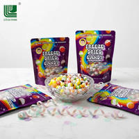 Approvisionnement direct usine OEM Halal Bonbons durs lyophilisés fruités pour enfants, très demandés, en boîte imprimée motif dessin animé - Assortiment