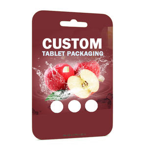 Nuevo diseño, varios <span class=keywords><strong>sabores</strong></span> <span class=keywords><strong>de</strong></span> frutas, <span class=keywords><strong>caja</strong></span> <span class=keywords><strong>de</strong></span> exhibición <span class=keywords><strong>de</strong></span> tarjeta <span class=keywords><strong>de</strong></span> tabletas <span class=keywords><strong>de</strong></span> 2ct con botella <span class=keywords><strong>de</strong></span> cápsula <span class=keywords><strong>de</strong></span> Blíster - Product Image 2