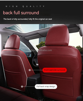 Housses de siège de voiture personnalisées pour Toyota RAV4 2013-2018 Ensemble complet d'accessoires de voiture en cuir de luxe Protecteur de siège de voiture étanche