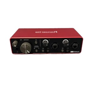 Bàn điều khiển trộn 212 Scarlett, card âm thanh máy tính chuyên nghiệp, Karaoke phát trực tiếp, bộ điều khiển sắp xếp nhạc cụ - Product Image 2