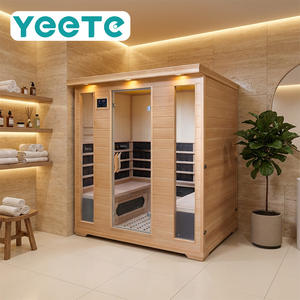 YEETE Koreanischer Stil Khan Dampfraum Ferninfrarot-Sauna für Schönheitssalons Einzel-, Doppel- & Vierpersonen-Kapazität Schwitzbad-Box - Product Image 1