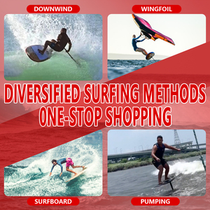 New Arrival 96cm Lightweight Carbon Foil Surfboard All-in-One Hydrofoil Pump <b>Board</b> Jumping Convenient Foilboard Scooter FB020 Ne - Product Image 3
