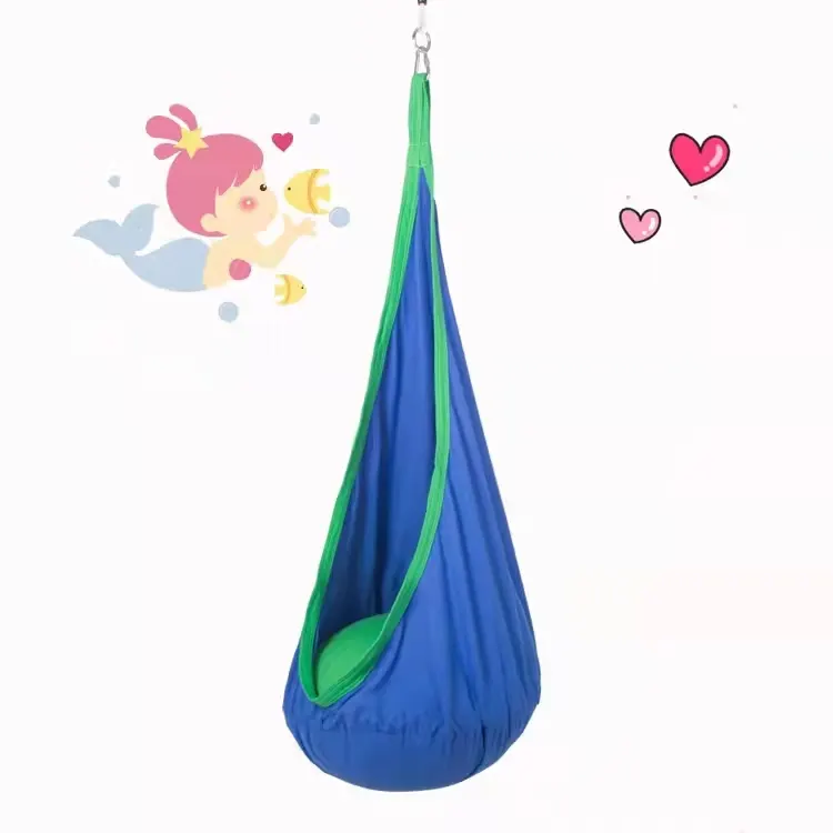Egg Shape Swing Baby Swing High Quality Children Toy Swing Cheap Wholesale Indoor Pink Green White Blue Unisex Style Color