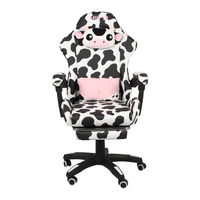Chaise de jeu professionnelle, bureau, maison, ordinateur, haut de gamme, tissu pivotant, mignon, pour fille