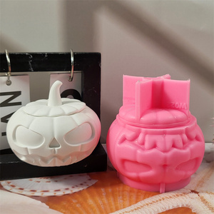 แม่พิมพ์หล่อทำด้วยมือทำจากเรซินสำหรับเครื่องประดับตกแต่งสไตล์ DIY แม่พิมพ์หัวฟักทอง W0223เครื่องมือทำเค้ก - Product Image 1