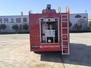 Euro 2/3/5 Emission Standard 800Gallon <b>Small</b> Fire Truck 3T <b>Water</b> Tank Fire <b>Pump</b> Truck Fire Lorry for Global Market - Product Image 5