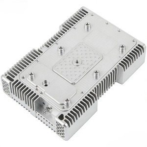 เคสฮีทซิงค์อะลูมิเนียม CNC ความแม่นยำสูง สำหรับยานอวกาศ โลหะความแข็งแรงสูงแบบกำหนดเอง - Product Image 1