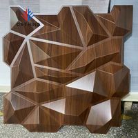 AISEN DECOR PVC 3D Paneles de pared Decoración fácil para el hogar Patrón geométrico Nuevo Diseño Interior Decoraciones de pared Función impermeable