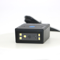 Lecteur de codes-barres filaire RS232 EMT6432C à décodage rapide, fixation fixe, codes 1D+2D+QR, scanner OCR MRZ pour passeports, en stock, garantie 3 ans
