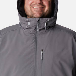 Fabricant de veste softshell imperméable à glissière confortable pour hommes Veste softshell imperméable à bas prix pour hommes pour l'extérieur - Product Image 4