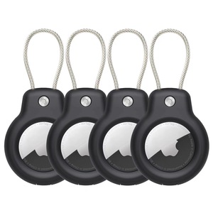 Custodia protettiva per <span class=keywords><strong>Apple</strong></span> Airtag AirTag supporto sicuro con cavo a filo, Air Tag custodia portachiavi per chiavi per bambini, bagaglio - Product Image 1