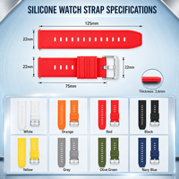 Bracelet et bande de montre intelligente en silicone imperméable SHX modèle 868 - Prix bas, vente en gros, livraison