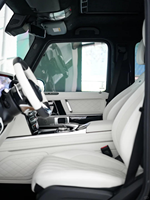 Nouvelles housses de sièges de luxe pour sièges arrière et conducteur, kit d'amélioration de l'intérieur pour G Class G Wagon W463 W464