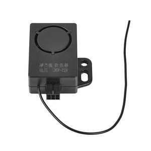 Alarma <span class=keywords><strong>Antirrobo</strong></span> Mojelon <span class=keywords><strong>para</strong></span> Motocicletas/Scooters Eléctricos 36-72V Universal Material ABS Colocación Trasera - Product Image 1