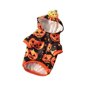 2025 Halloween nueva ropa para mascotas trajes fiesta de Halloween suministros perro gato calabaza Sudadera con capucha - Product Image 4