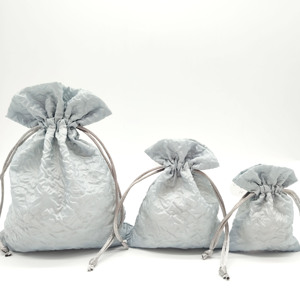 Custom Drawstring Seersucker <b>Gift</b> <b>Bags</b> for Baby Shower Birthday <b>Party</b> for Candy - Product Image 2