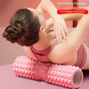Tốt Nhất Bán Thân Thiện Với Môi Yoga Pilates Spike Con Lăn Massage Thân Thiện Với Môi EVA Bọt Cho Trở Lại Cơ Bắp Phát Hành Tập Thể Dục Massage - Product Image 2