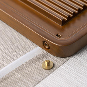 Plateau à thé en bois massif naturel, table à thé chinoise pour la maison, service à thé Kung Fu, table de préparation de thé haut de gamme, livraison directe disponible - Product Image 1