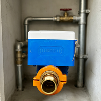 Vente directe de compteurs d'eau intelligents prépayés avec carte IC Dn15 de haute qualité