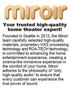 Miroir 5.1 Dolby Atmos Soundbar-System: 410W mit Kabellosem Subwoofer & 2 Rücklautsprechern für Immersives Heimkino, HD EARC/Opt/BT - Product Image 2