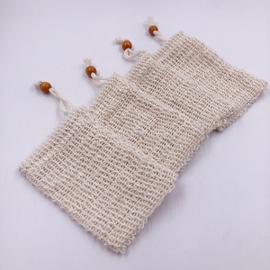 Jabón exfoliante de Sisal, sin plástico, sin residuos, Red de jabón de ramio, estilo Simple, espuma corporal y masaje de secado, Peeling - Product Image 2