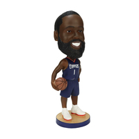 2025 nouvelle résine artisanat joueur de basket-ball Sculpture Bobble tête modèle décoration de la maison Figurine ornements Art Souvenir Sport cadeaux