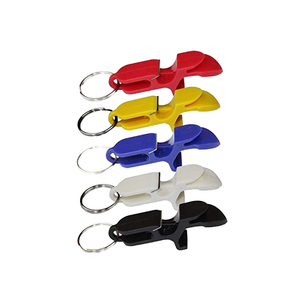 Porte-clés multifonction 4-en-1 en plastique ABS et métal, imprimé UV, avec décapsuleur et outil pour canettes de bière ZF Global Export - Product Image 3