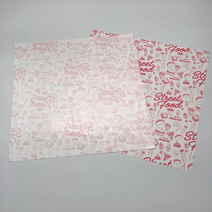 Premium Custom Logo Food Grade Disposable Sandwich Sheets for Hamburger Snack Fast Food Wrapping - Product Image 3