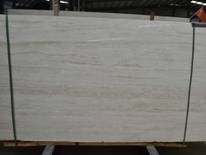 UnionStone Italy Modern Design Super White Travertine Slab Honed <b>Marble</b> Waterproof Flooring Wall Stone Polished Big Apartment - Product Image 5