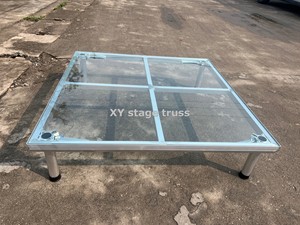 Scène en verre en treillis d'aluminium, plate-forme de scène mobile avec CE TUV pour groupe/concerts/<span class=keywords><strong>musique</strong></span>/événements - Product Image 6