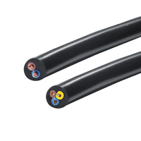RVV-Netz kabel Reiner Kupfer-Heimwerker draht, isoliert mit PVC 0,5 0,75 1 1,5 Quadrat für 2 Adern 3-adriges Kabel