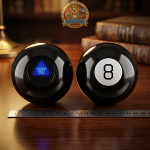 Jeux de fête, jouets pour enfants, jeux de nouveauté à thème rétro, divinatrice, posez une question, retournez la carte, répondez, boule magique 8 - Product Image 4