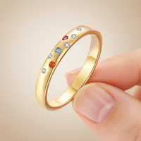 Bague de Fiançailles Exquise en Moissanite et Argent Pur 925, 2 carats, Couleur D, VVS, pour Homme - Vente en Gros QX Jewelry
