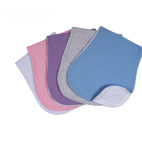 Bavoirs personnalisés pour nouveau-né, réutilisables, écologiques, doux pour la peau, à porter sur l'épaule, en polyester imprimé, serviette fantaisie pour la salle de bain