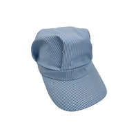 Topi Baseball Bergaris 6 Panel Grosir, Topi Olahraga Poliester, Topi Baseball Custom untuk Anak-Anak