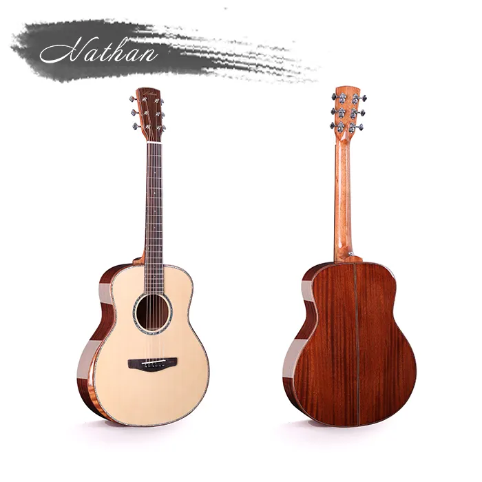 Распродажа, Высококачественная полностью твердая Акустическая гитара GSMINNI 36 дюймов, китайская гитара, oem гитара
