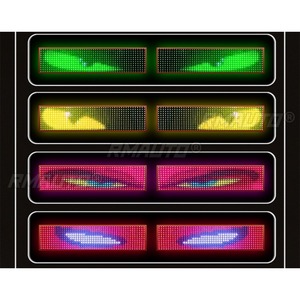 Accessoires de décoration pour fenêtres de camion Mercedes Benz, lumières Devil Eyes, contrôle par application et télécommande, kit carrosserie - Product Image 3