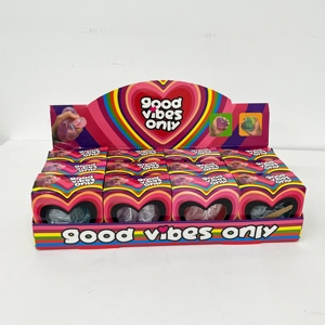 Juguetes Sensoriales Antiestrés de Forma de Corazón, de Subida Lenta, Blandos y Apretables, para Calmar la Ansiedad, con Afirmaciones Positivas, Paquete de Juguetes Antiestrés - Product Image 5