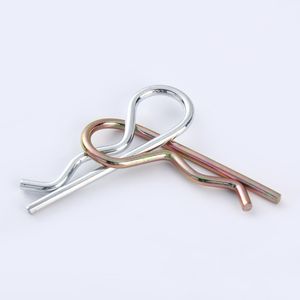 Pin de Clip de resorte de seguridad <span class=keywords><strong>DIN</strong></span> <span class=keywords><strong>11024</strong></span> único, Clips personalizados tipo B R, Clip de pasador de enganche de alambre de retención de resorte, pasador de chaveta R - Product Image 3