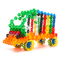 Blocs de construction éducatifs POTENTIAL, jouet de construction en forme de fleur, jouet de connexion pour enfants de plus de 3 ans QL-004(3)