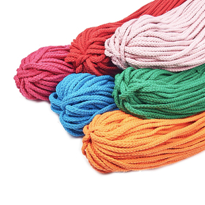 Corda Morbida in Cotone Intrecciato 36 Colori, Corda Macramè per Decorazioni da Parete, Portavasi, Artigianato, Tappeti, Capi Rivestiti, Scarpe - Product Image 3