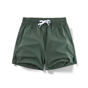 Pantalones Cortos Deportivos Casuales Ligeros con Cintura Elástica, Ajuste Relajado, Mezcla de Polialgodón Transpirable, Optimizados para Uso en Exteriores para Hombres - Product Image 1